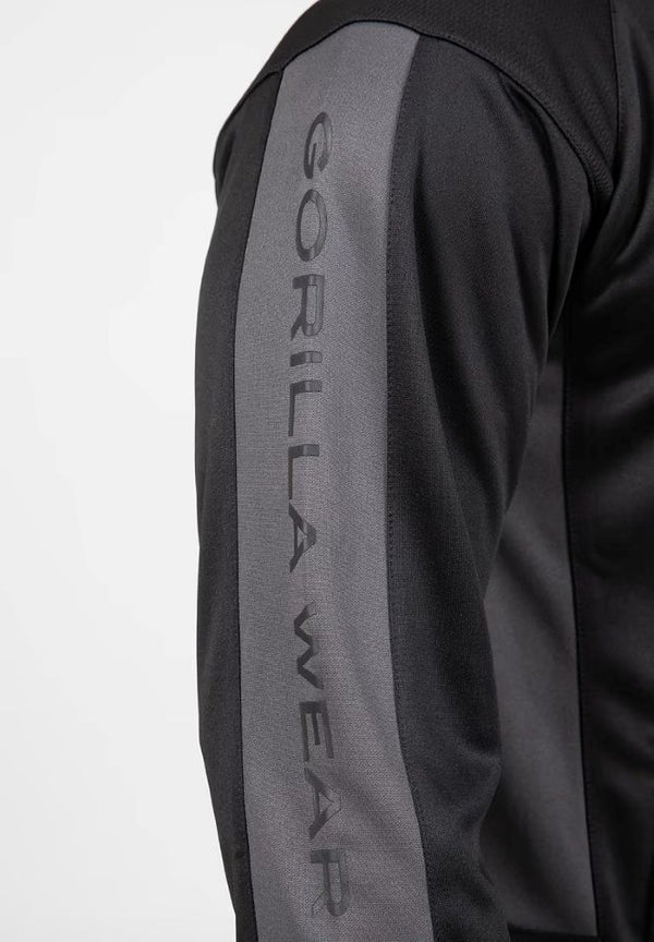 Devon Trainingsjacke - Schwarz/Grau