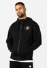 Scofield Zipped Hoodie - Schwarz