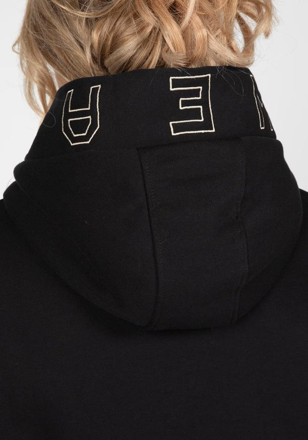 Tracey Cropped Hoodie - Schwarz