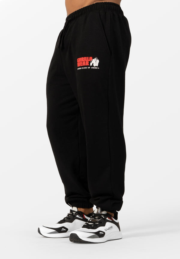 Classic Oversize-Sweatpants - Schwarz
