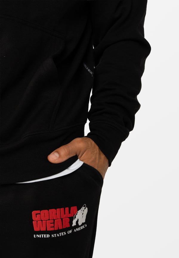Classic Oversize-Sweatpants - Schwarz