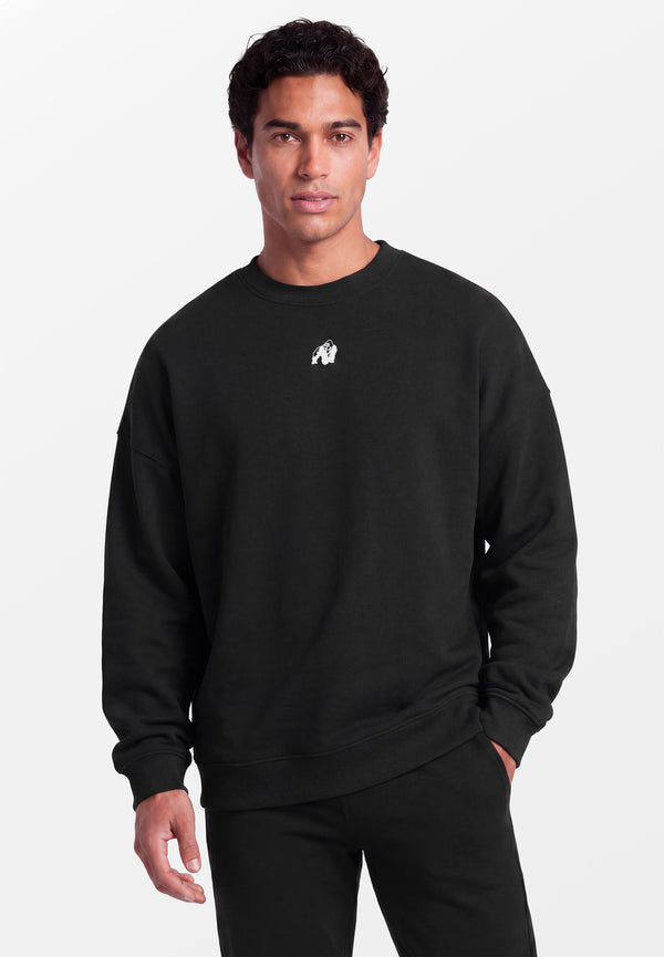 Leeds Oversize Sweater Schwarz