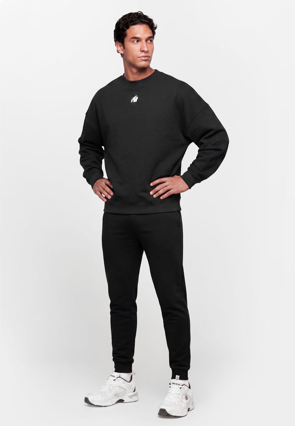 Leeds Oversize Sweater Schwarz