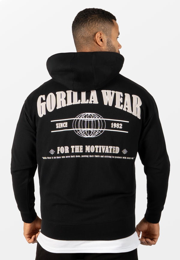Scofield Zipped Hoodie - Schwarz