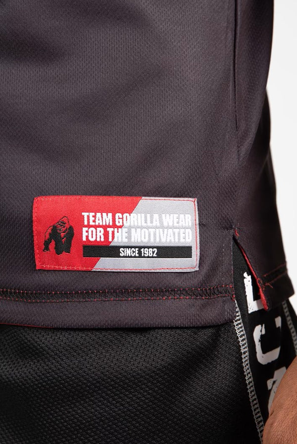 Keene Reversible Tank Top - Rot/Schwarz