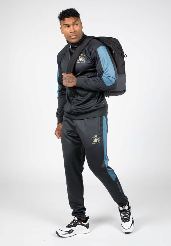 Devon Trainingsjacke - Grau/Blau