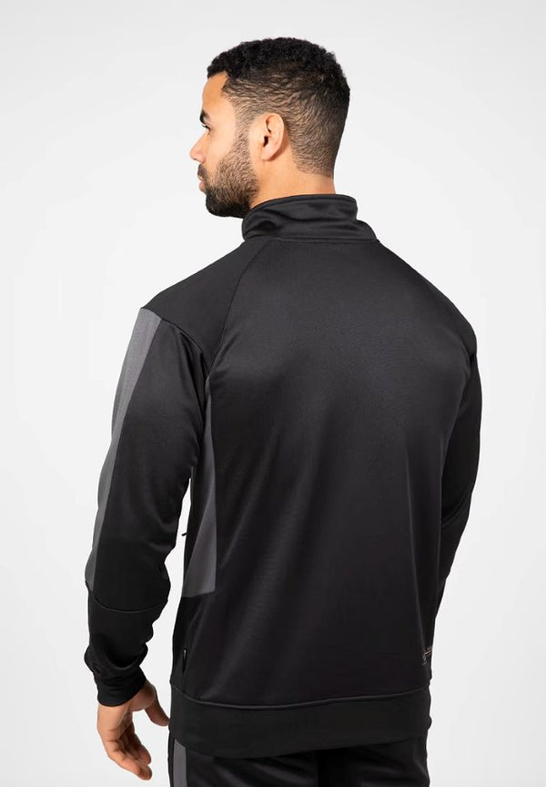 Devon Trainingsjacke - Schwarz/Grau