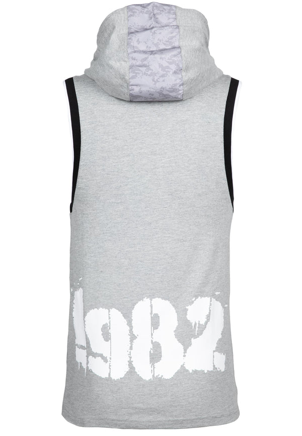 Loretto Hooded Tank Top -Grau