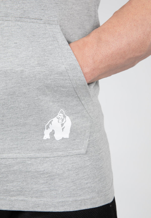 Loretto Hooded Tank Top -Grau