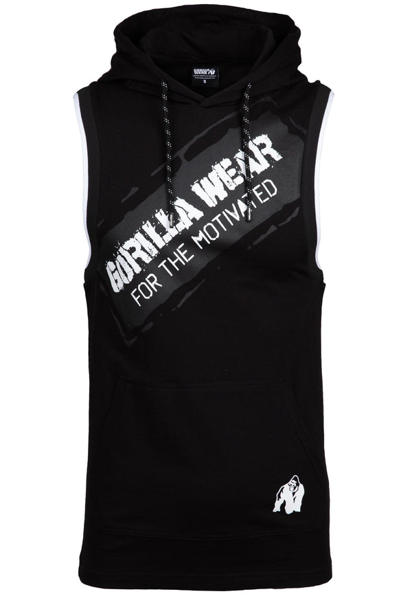 Loretto Hooded Tank Top - Schwarz