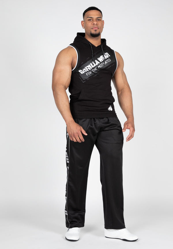 Loretto Hooded Tank Top - Schwarz