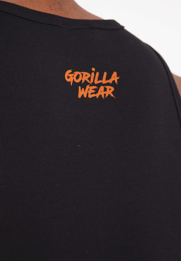 Monterey Tank Top - Schwarz/Orange