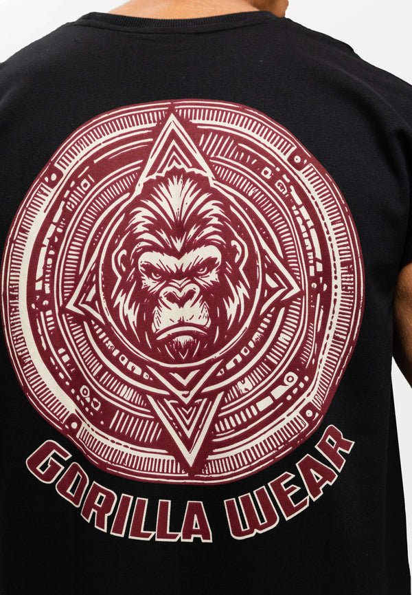 Bouse Cut Off Tank Top - Schwarz