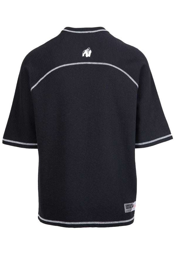 Finley Oversize T-Shirt - Schwarz/Grau