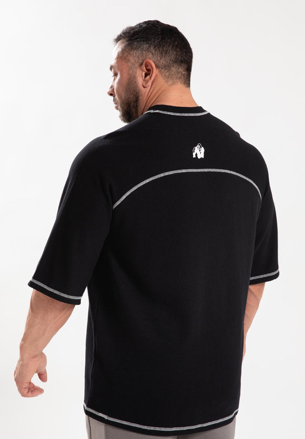 Finley Oversize T-Shirt - Schwarz/Grau