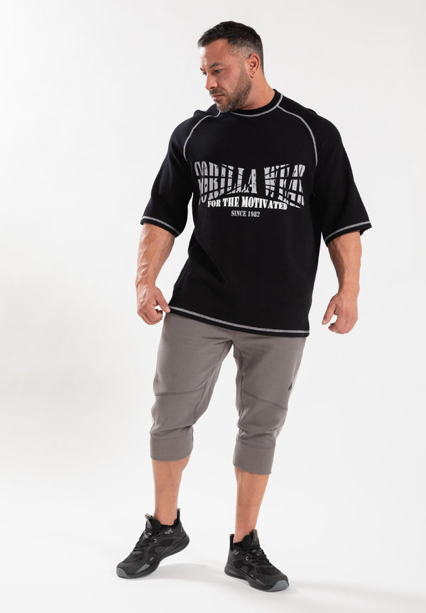 Finley Oversize T-Shirt - Schwarz/Grau