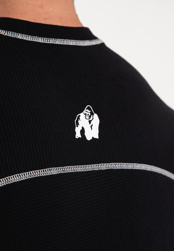 Finley Oversize T-Shirt - Schwarz/Grau