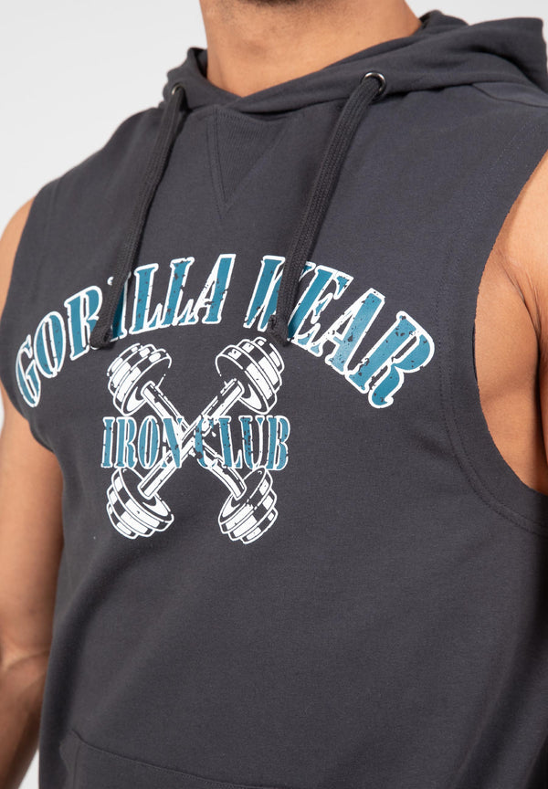 Chico Ärmelloses T-Shirt mit Kapuze - grau