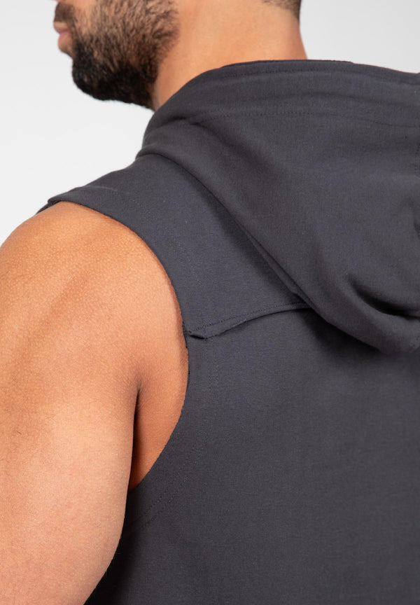 Chico Ärmelloses T-Shirt mit Kapuze - grau