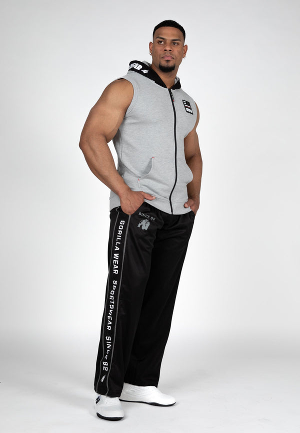 Milwaukee Zip Hooded Tank Top - Grau