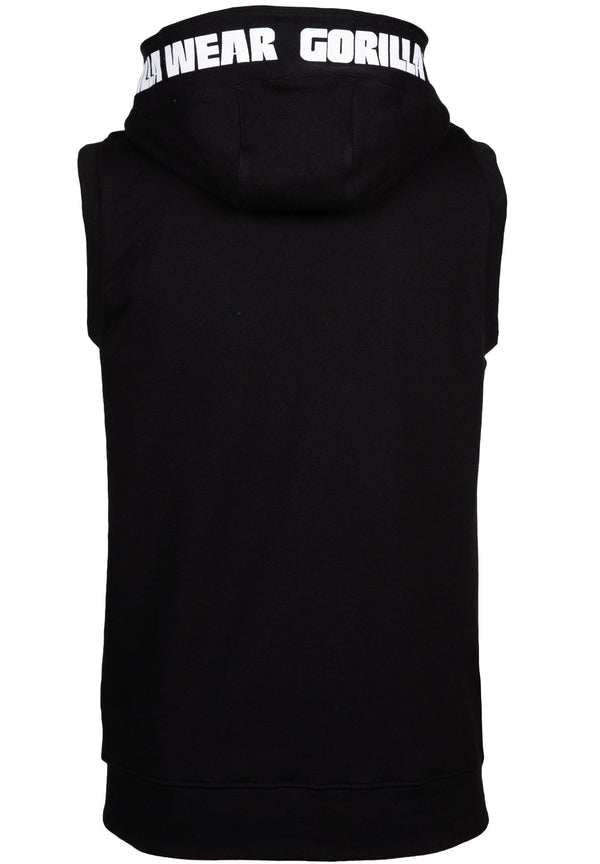 Milwaukee Zip Hooded Tank Top - Schwarz