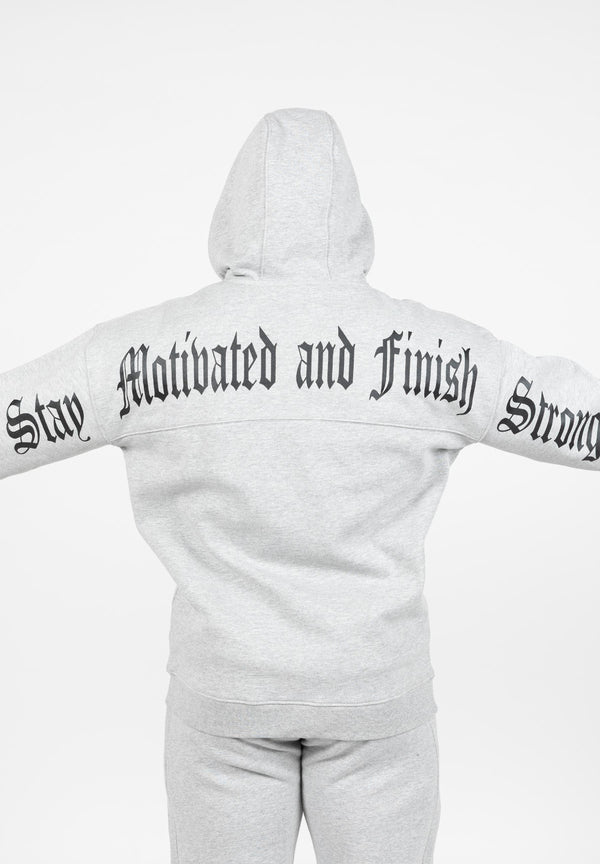 UTAH Zip Hoodie Grau