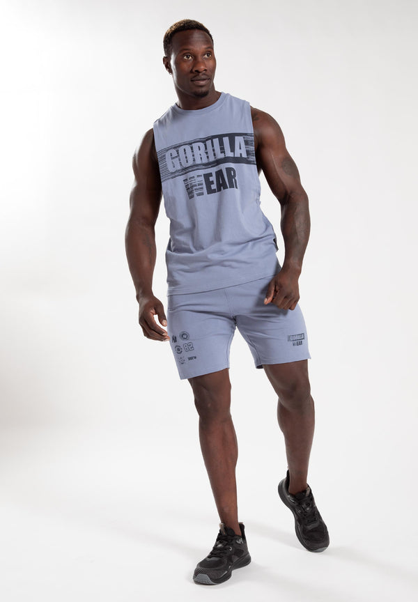 Lopez Shorts - Wash Blau