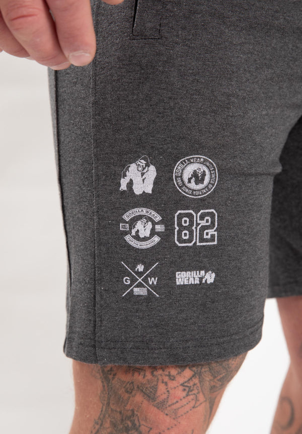 Lopez Shorts - Dunkelgrau Melange