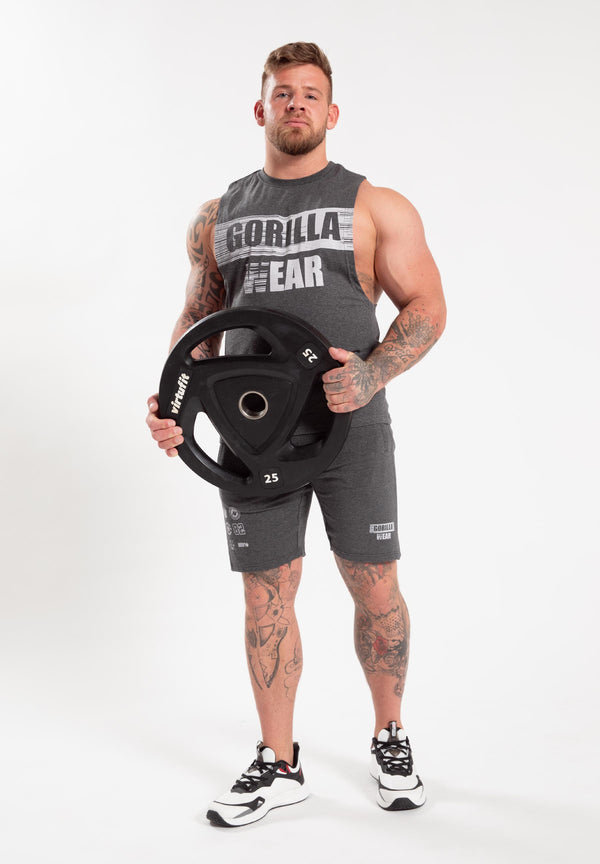 Lopez Shorts - Dunkelgrau Melange