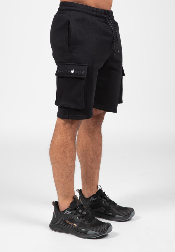 Hudson Cargo SweatShorts schwarz