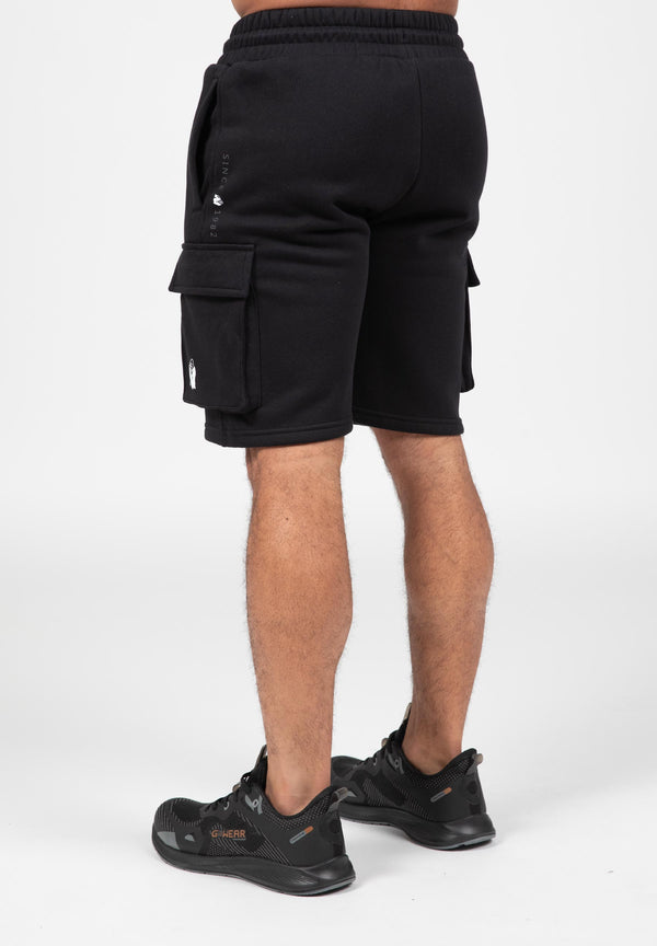 Hudson Cargo SweatShorts schwarz