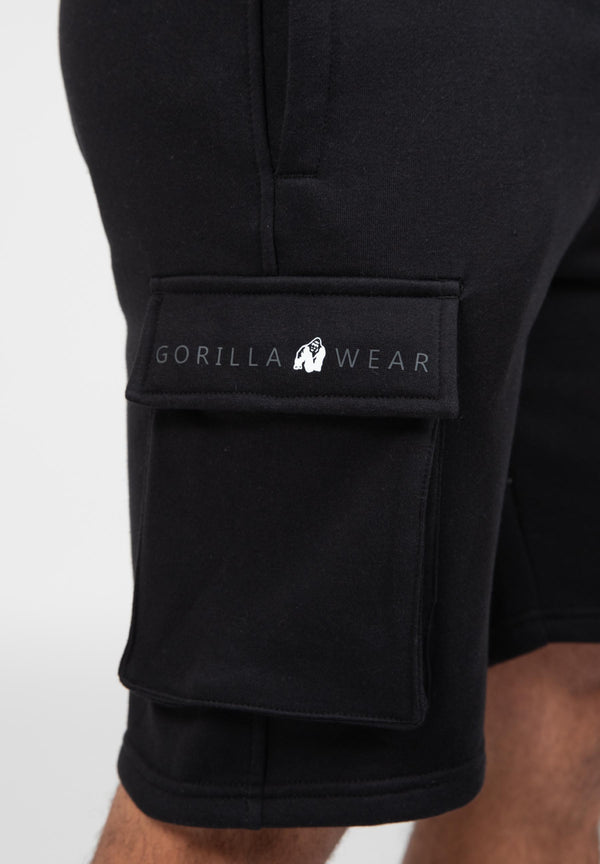 Hudson Cargo SweatShorts schwarz