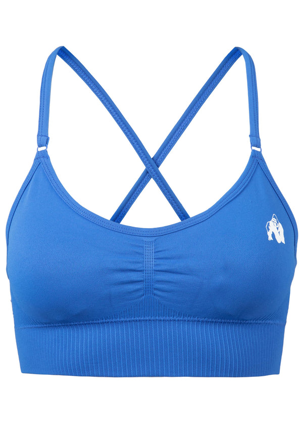 Olivia Seamless Sports Bra - Blau