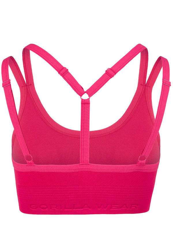 Whitney Seamless Sports Bra - Pink