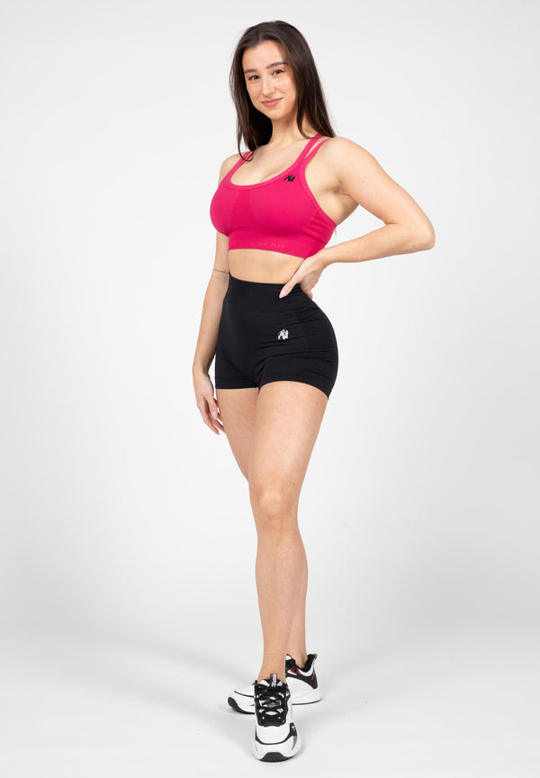 Whitney Seamless Sports Bra - Pink