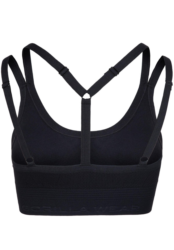 Whitney Seamless Sports Bra - Schwarz