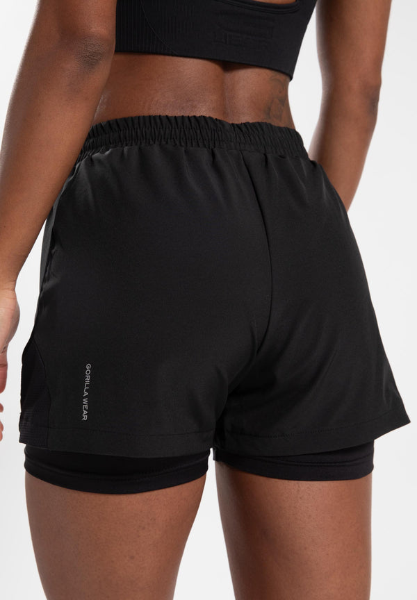 Katy 2-in-1 Shorts - Schwarz