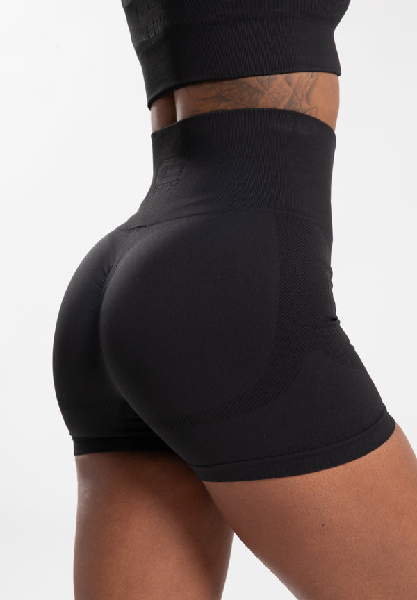 Olivia Seamless Shorts - Schwarz