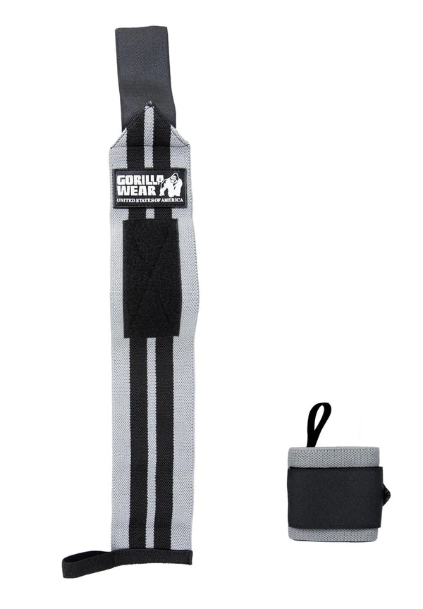 Wrist Wraps PRO - Grau/Schwarz