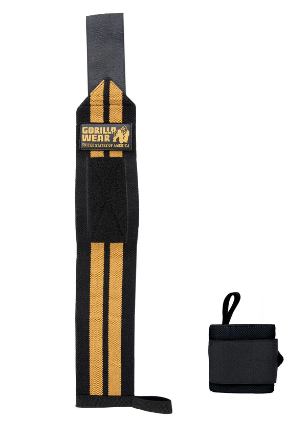 Wrist Wraps PRO - Schwarz/Gold