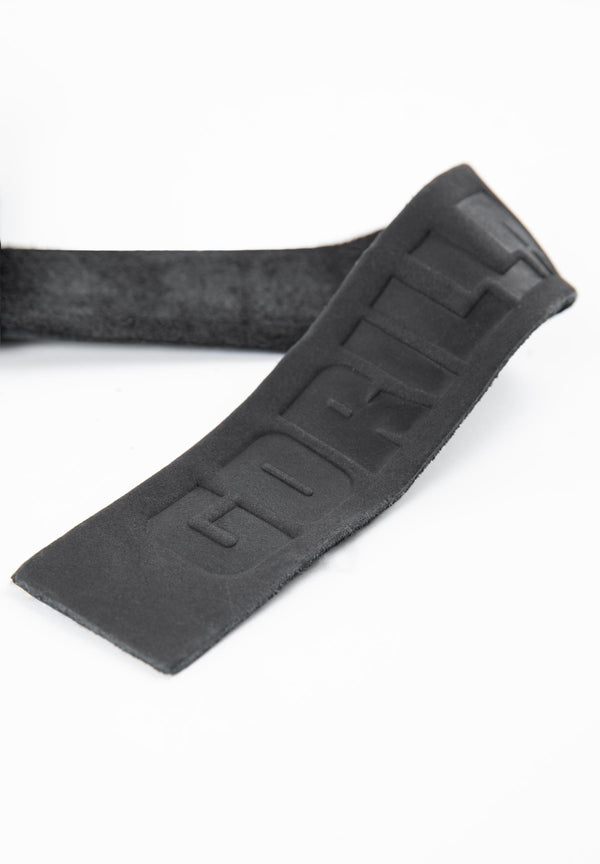 Leather Lifting Straps - Schwarz