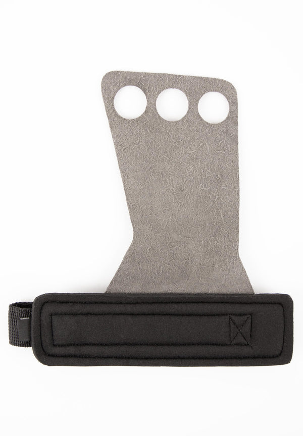 3-Hole Carbon Lifting Grips – Schwarz