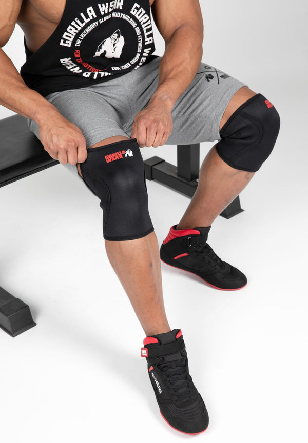 7mm Knee Sleeves - Schwarz