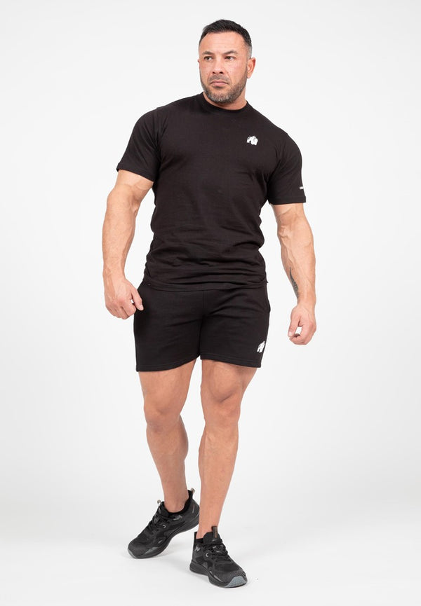 Leon Sweatshorts - Schwarz