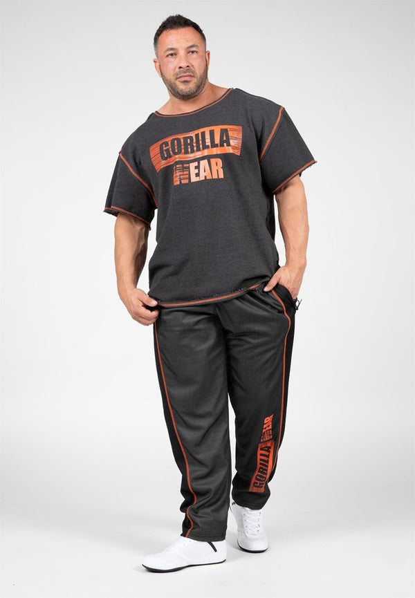 Wallace Mesh Trainingshose - Grau/Orange