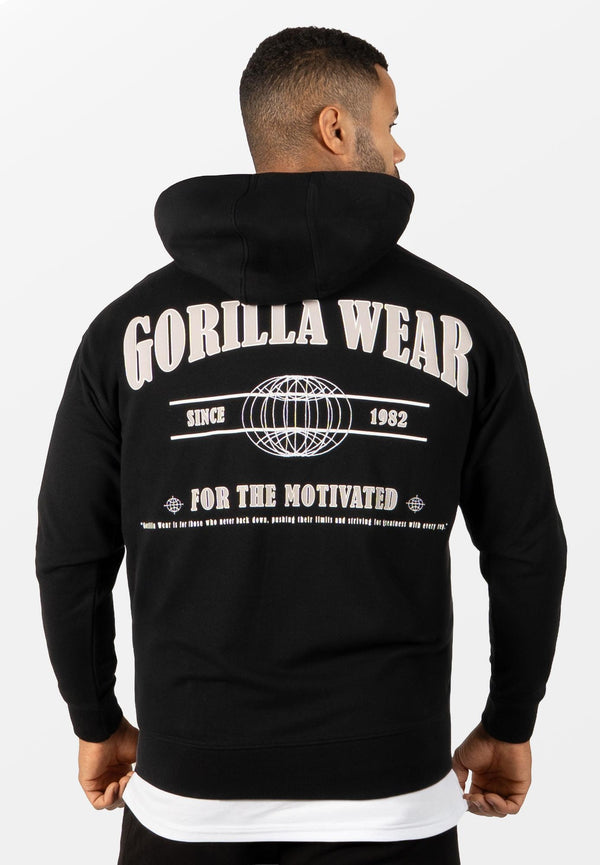 Scofield Zipped Hoodie - Schwarz