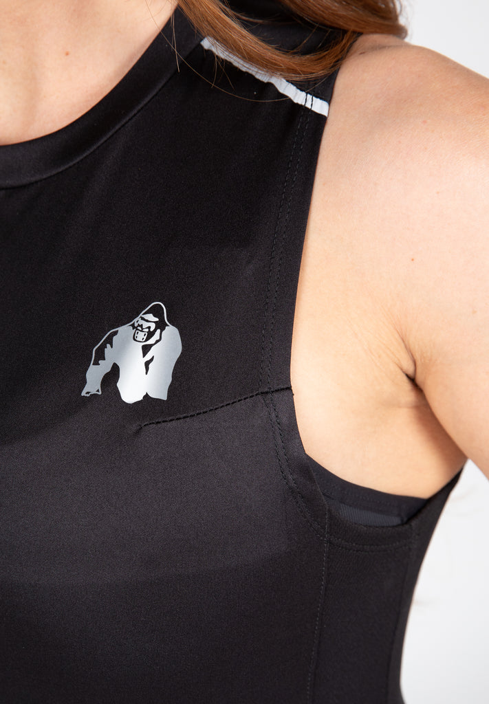 MFH BW Tank-Top Schwarz Mit Adler – Bundeswehr-Style, 100% Baumwolle, Single Jersey