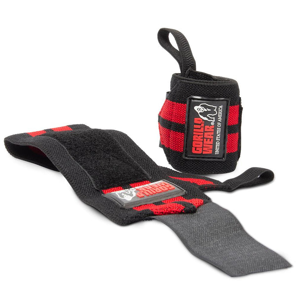 Wrist Wraps PRO - Schwarz/Rot