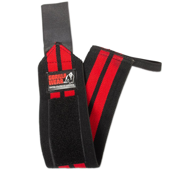 Wrist Wraps PRO - Schwarz/Rot