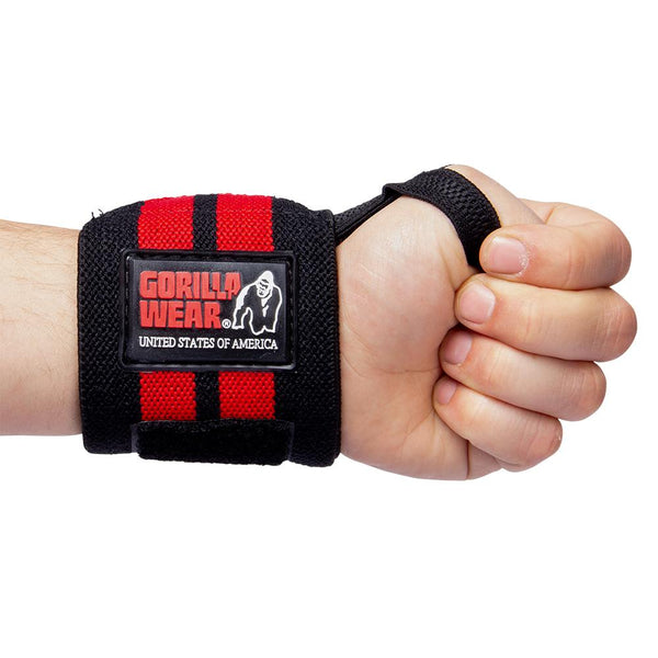 Wrist Wraps PRO - Schwarz/Rot